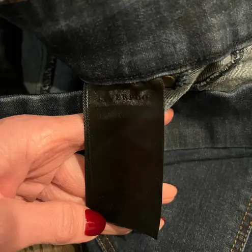 Liverpool Dark Blue Denim Skinny Pull on Jeans