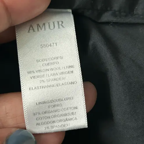 Amur | gray ruffle Uma dress