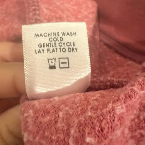 XIRENA James Sweatshirt in Desert Rose size Large Pullover Side Pockets Pink