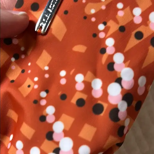 Zyia Zara Orange Patterned Bikini Bottom