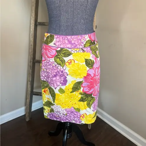 Milly Of New York Vintage Floral Skirt Size 6