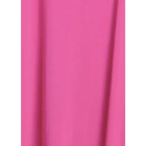 Rick Owens raw cut asymmetric tank top Fushia Pink Size 6