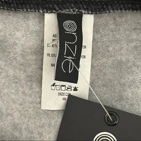 Onzie Shirt Women One Size Blue Navy Serpent Slouchy Boyfriend Sweatshirt Casual