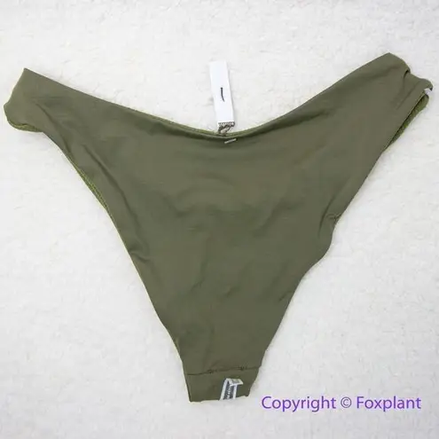 NEW Free People* Kya reversible stella bikini bottom, green, size XS Green