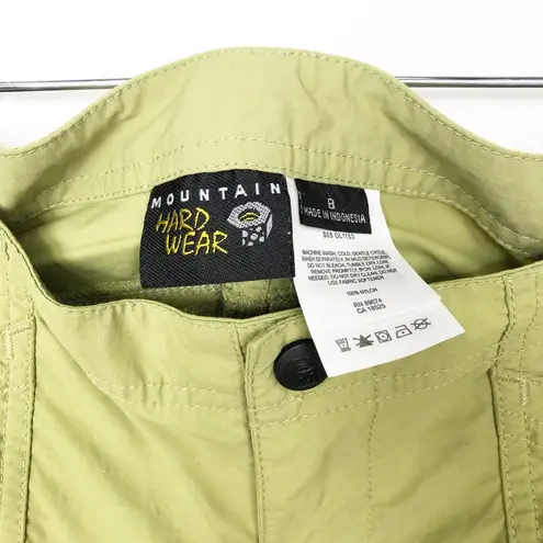 Mountain Hardwear  Green Cropped Hiking Pants size 8