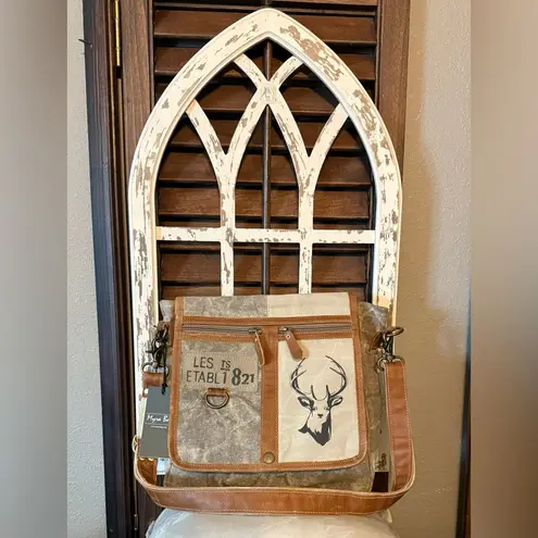 Myra Bags Myra Bag- Deer Print Messenger Bag 🦌
