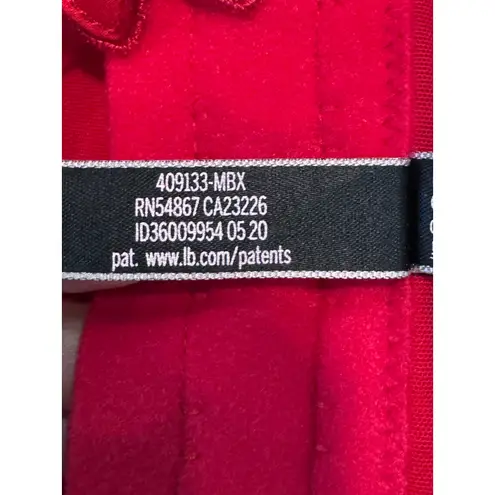 Victoria’s Secret Lace Longline Bustier Bra 36C Red Floral Embroidered Lingerie Size undefined