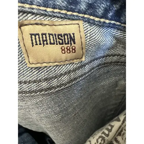 Ralph Lauren Sport Madison 888 Jeans Women's 28 Light Wash Distressed Denim