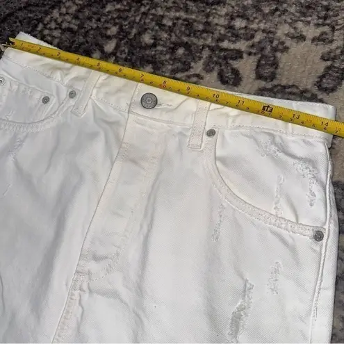 Boyish by Her Los Angeles LA Denim Size 27 White Royal Wedding Corey Jean Skirt