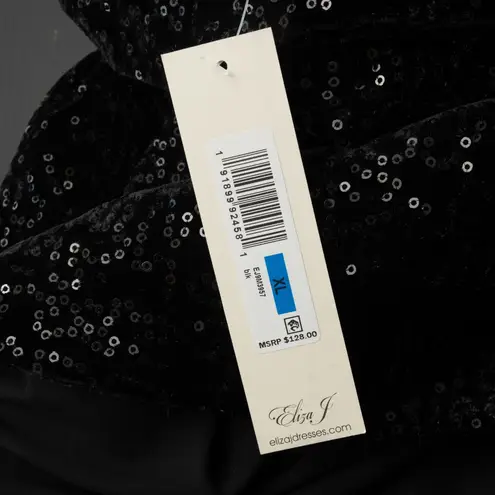 Eliza J - Sequinned Velvet Blazer