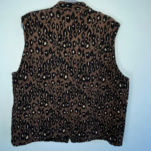 Jennifer Moore  Women’s Animal Print 100% Cotton Vest 18