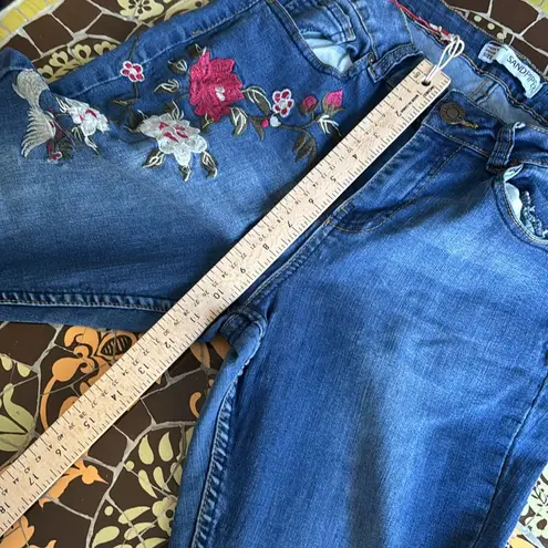SANDPIPER EMBROIDERED JEANS Sz:10