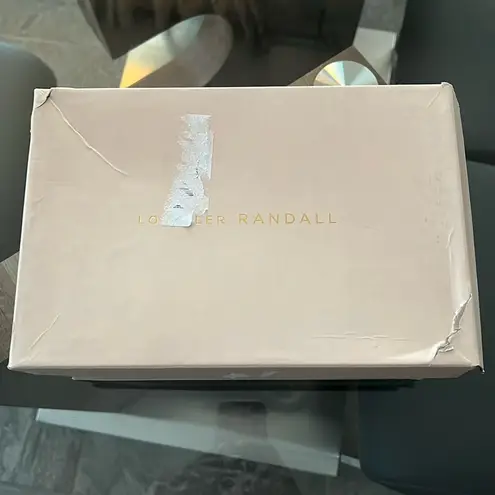 Loeffler Randall Freya Braided Curved Heel Sandals Bubblegum, Size 11 New in Box