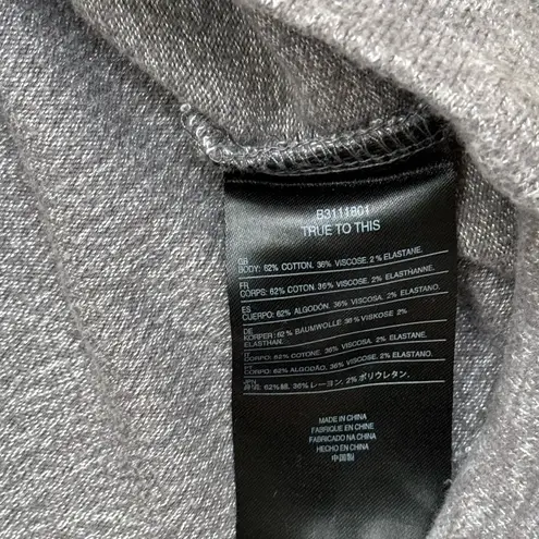 Volcom  Gray Super Soft Tunic Hoodie Long Sleeve Top Women’s Size Medium