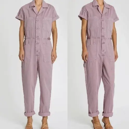Pistola Grover Short Sleeve Jumpsuit Washed Purple