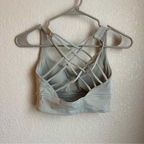 Lululemon  Free to Be Bra Wild Long Line
Jade Grey