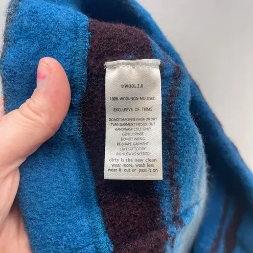 Toad & Co Tube Scarf Neck Warmer Size Medium 100% Wool Western Boho Warm Cozy