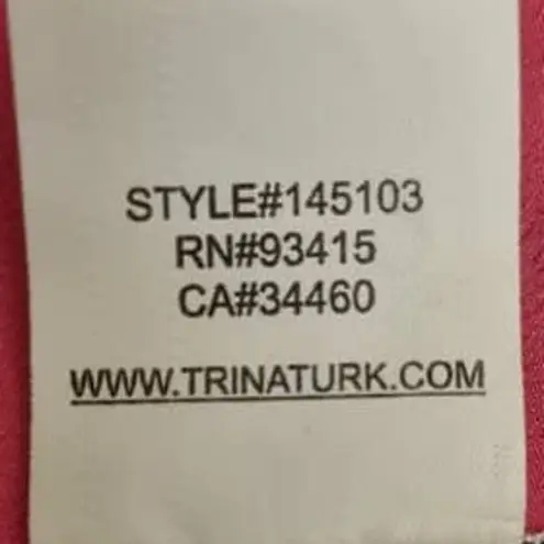 Trina Turk  Reversible Tamika Silk Halter Top