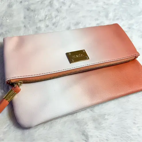 Mark. Fade to Fab Ombre Coral Pink Clutch Bag Purse
