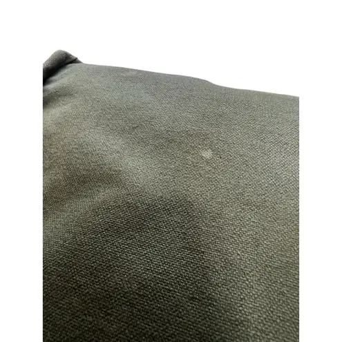 Vintage Duluth Green Canvas & Leather Pack Crossbody Shoulder Bag‎ USA 15Wx12T