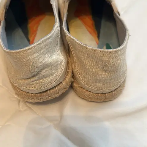 Olukai Women’s Kaula Pa’a Kapa, Size 10 Tan