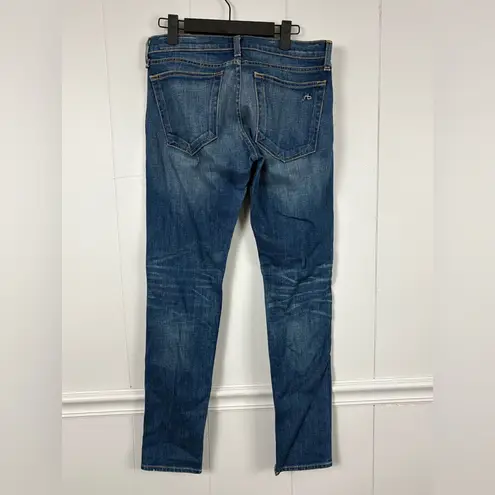 Rag and Bone  Woman’s The Dre Blue Denim Jeans 26 Made in the USA Casual Basic - Image 3