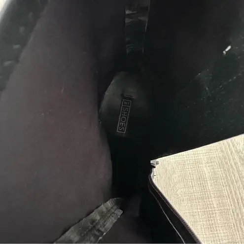 Nelly Sleek Black Heeled Boots EU 38 US 7.5