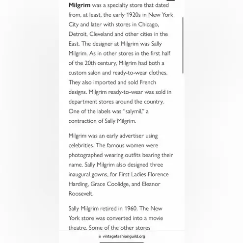 50s designer Milgrim cocktail dress Black