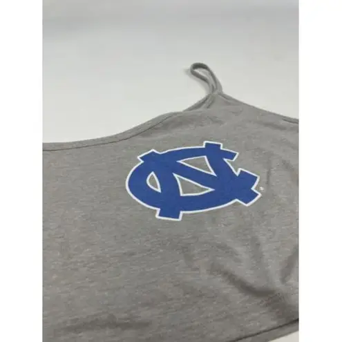 Champion UNC Logo‎ Cam Tank Top Gray North Carolina Tar Heels Medium  One Strap