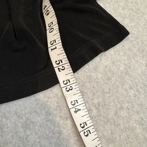 Flax Vintage by Jeanne Engelhart Maxi Dress Womens Small Black Slinky Acetate