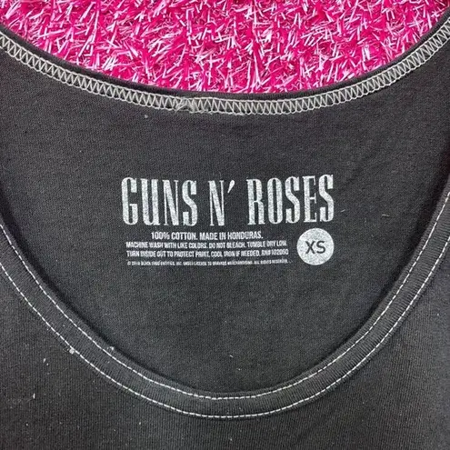 Guns N’ Roses Appetite for Destruction Heavy Metal Bleach Dip-Dye Tank Top XS