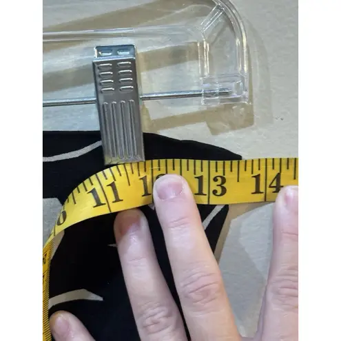 BITTE KAI RAND Abstract Black Size XS Fold Over Waist Stretch Leggings Women