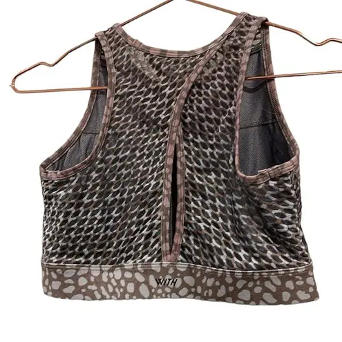 Peloton x WITH Womens Pebblestone Sports bra Size L