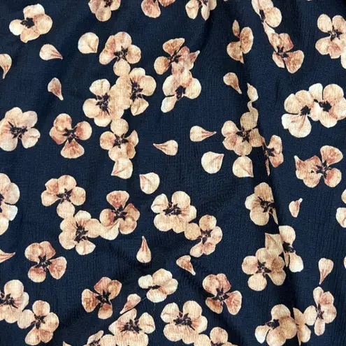 Ava & Viv Women's Plus Size Floral Print Long Sleeve Blouse - Size 1X - NWT