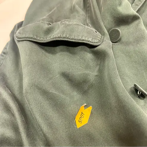 Silk Laundry Relaxed blazer Size Medium Green