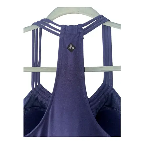 prAna Womens Blue Pristine Racerback Dress, Large