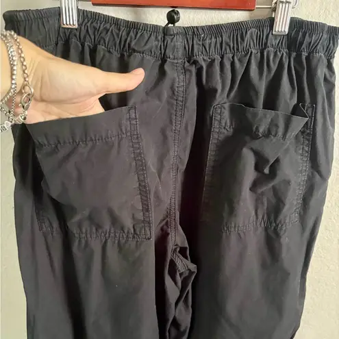 ZARA  Black Parachute Pants