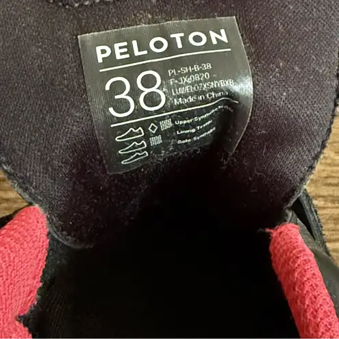 Peloton Bike Indoor Cycling Shoes Women's Size 38 EU / 7-7.5 US Black Biking