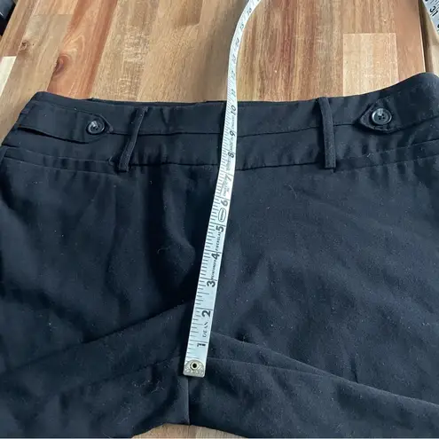 Bermuda Black  Shorts Length Waist Slimming