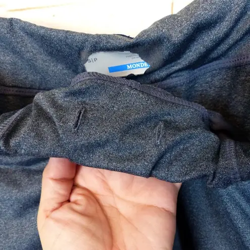 Mondetta Active Bermuda Shorts Womens S Blue Elastic Waist Sporty FLAWS