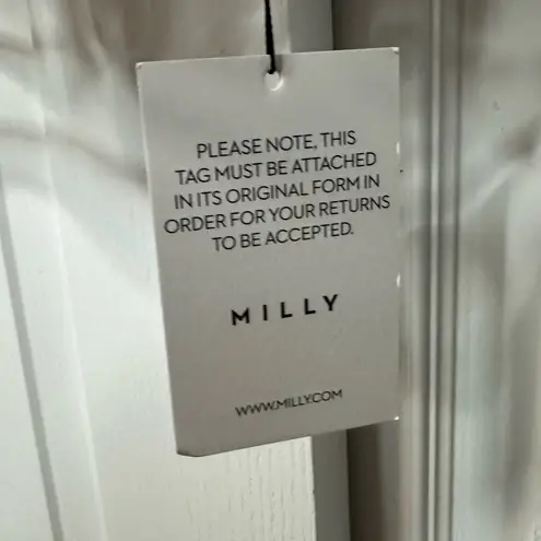 Milly Nira Floral Embroidered Off-Shoulder Midi Dress Size 2 NWT