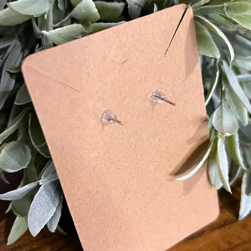 Banter by Piercing Pagoda Round Cubic Zirconia on Sterling Silver Stud Earrings