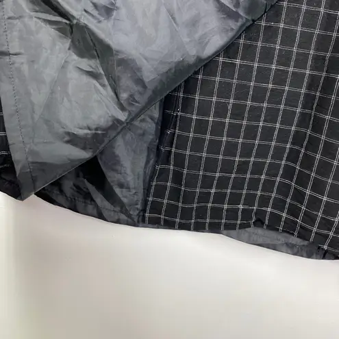 Nine Company VTG Black White Windowpane Linen Blend Skirt Women's Size 6 - Image 4