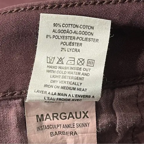 DL1961 Margaux Instasculpt Skinny Ankle Jeans Frayed Hem