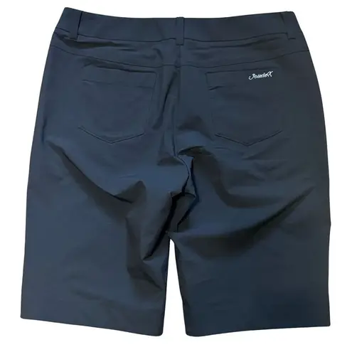 JOIEDEX JDX Women's Microfiber Golf Shorts Black Silver 10.5" Inseam NWOT Sz 4
