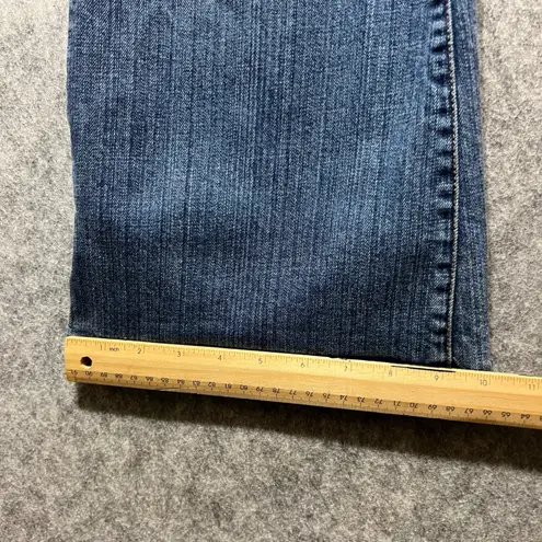 Seven7 Sexy Flare Jeans Low Rise Denim Bootcut Jeans Size 29 Blue