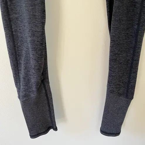 Alo Yoga Alo High Waist Alosoft Knit High Rise Lounge Leggings Dark Grey Heather