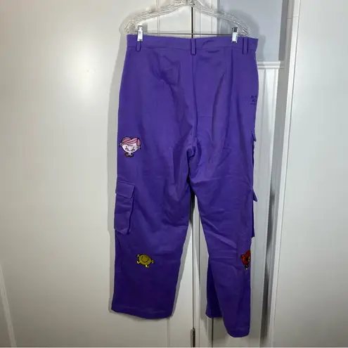 Samii Ryan Patchwork Cargo Pants Official Collaboration With Mr. Men Little Miss