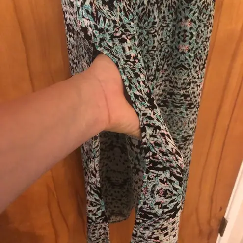 Stylish maxi with twin split hem .