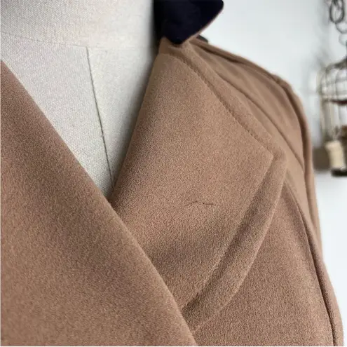 Besti Hello Besti Belli Classic Fitted Tan Double-Breasted Trench Coat